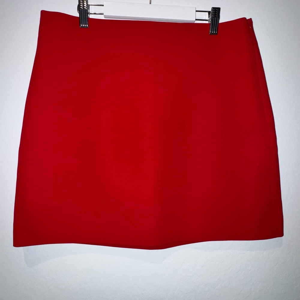 Zara Red Mini Skirt